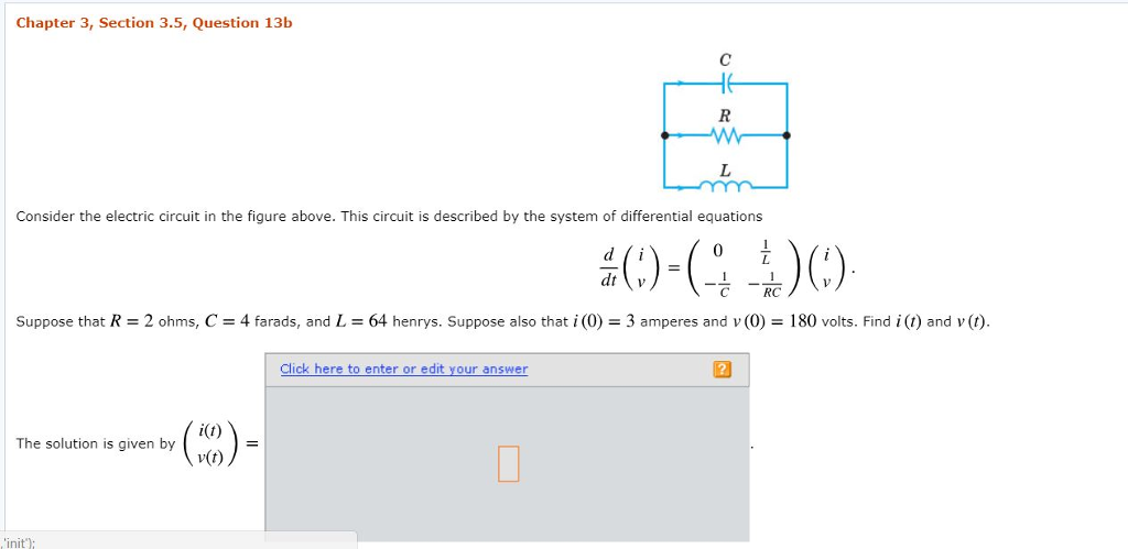 Solved Chapter 3, Section 3.5, Question 13b Consider the | Chegg.com