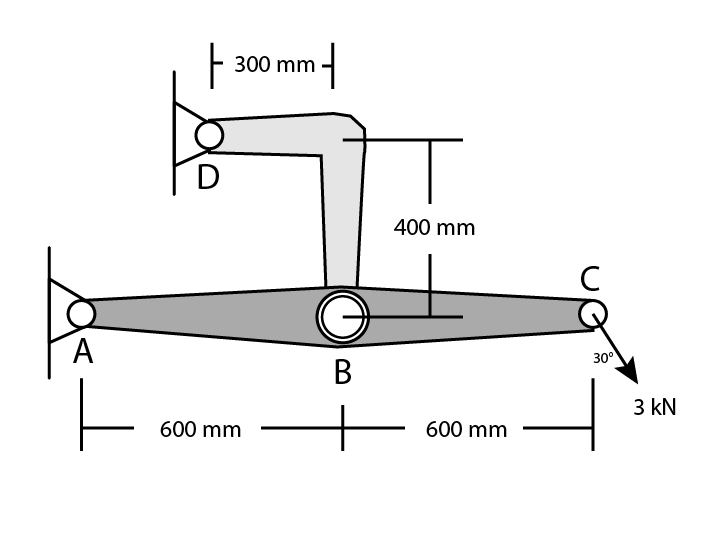 Solved: 1. Draw A Free Body Diagram Of Body ABC. Upload An... | Chegg.com