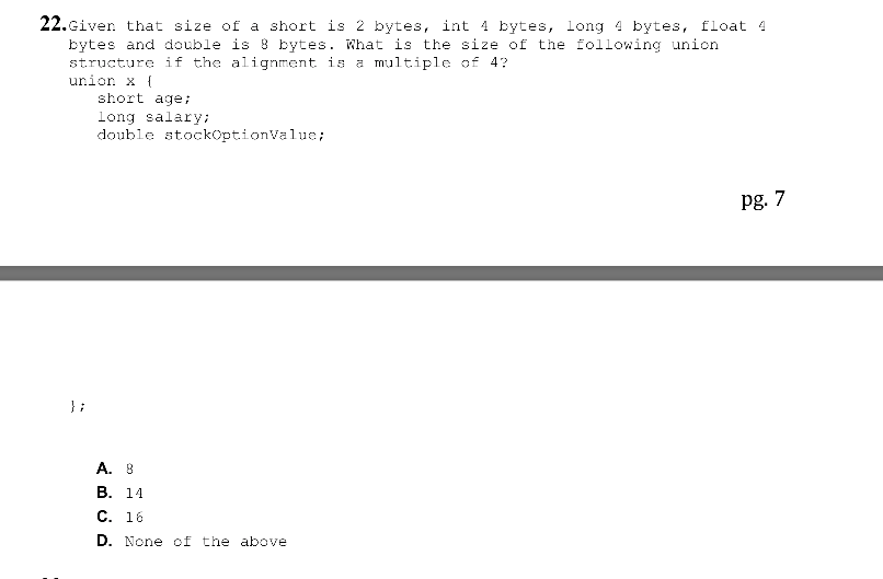 2 bytes max size