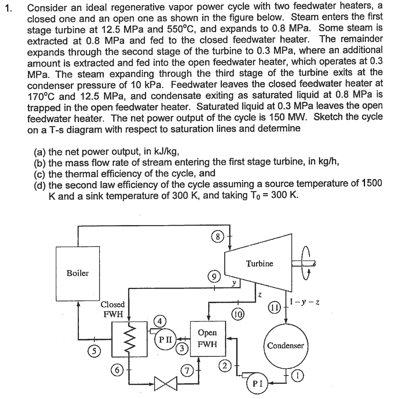 consider-an-ideal-regenerative-vapor-power-cycle-with-chegg