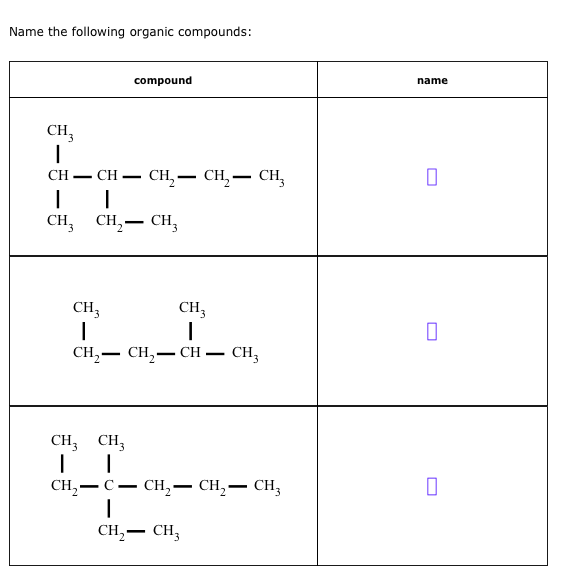 solved-name-the-following-organic-compounds-chegg