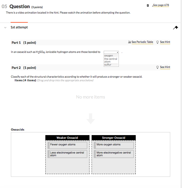 Solved 05 Question (3 points) See page 678 a There is a | Chegg.com