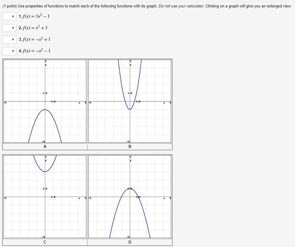 properties of functions homework 4