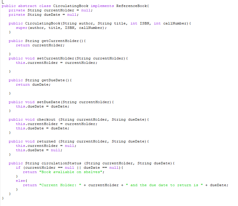 This is java problem. I have writen the codes i am | Chegg.com