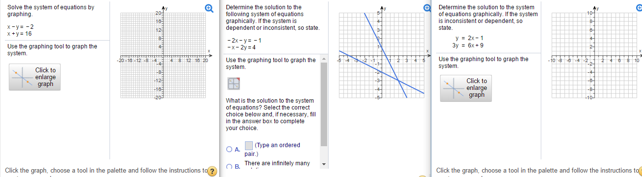 Solved Solve The System Of Equations By Graphing X Y 2 2647