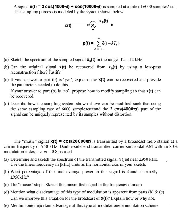 Solved A Signal X t 2 Cos 4000m Cos 10000 Is Sarmpled Chegg solved-a-signal-x-t-2-cos-4000m-cos-10000-is-sarmpled-chegg