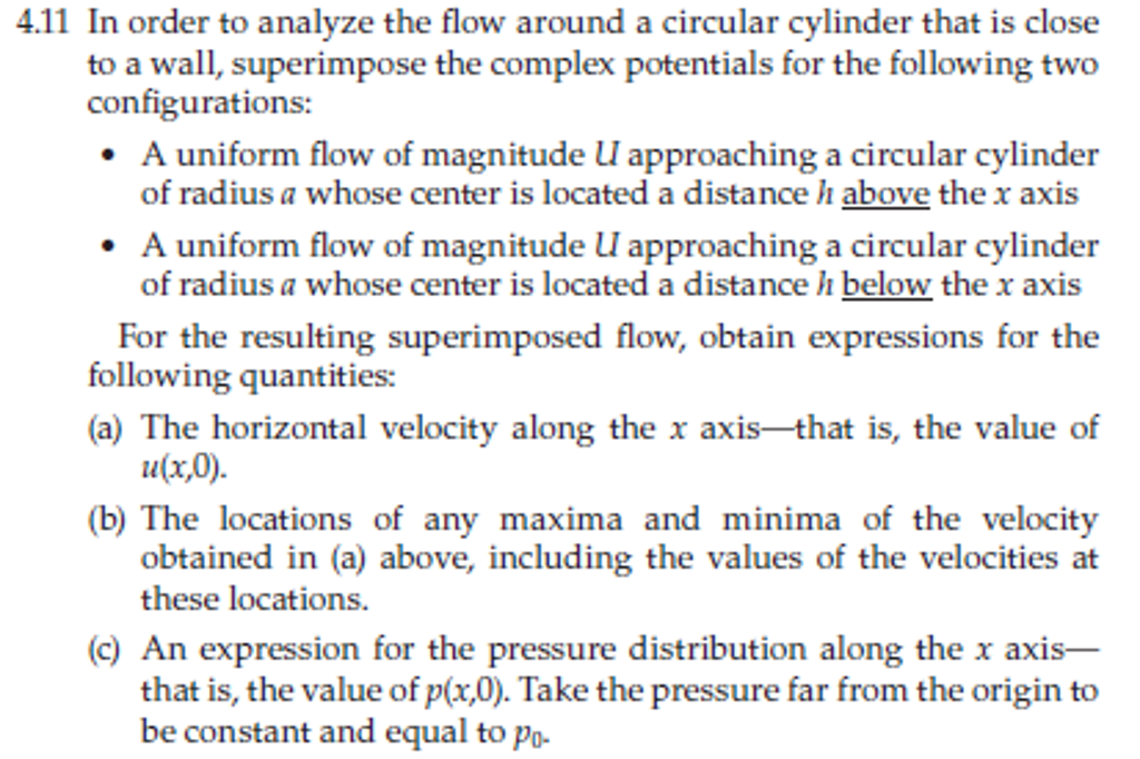 Solved In order to analyze the flow around a circular | Chegg.com