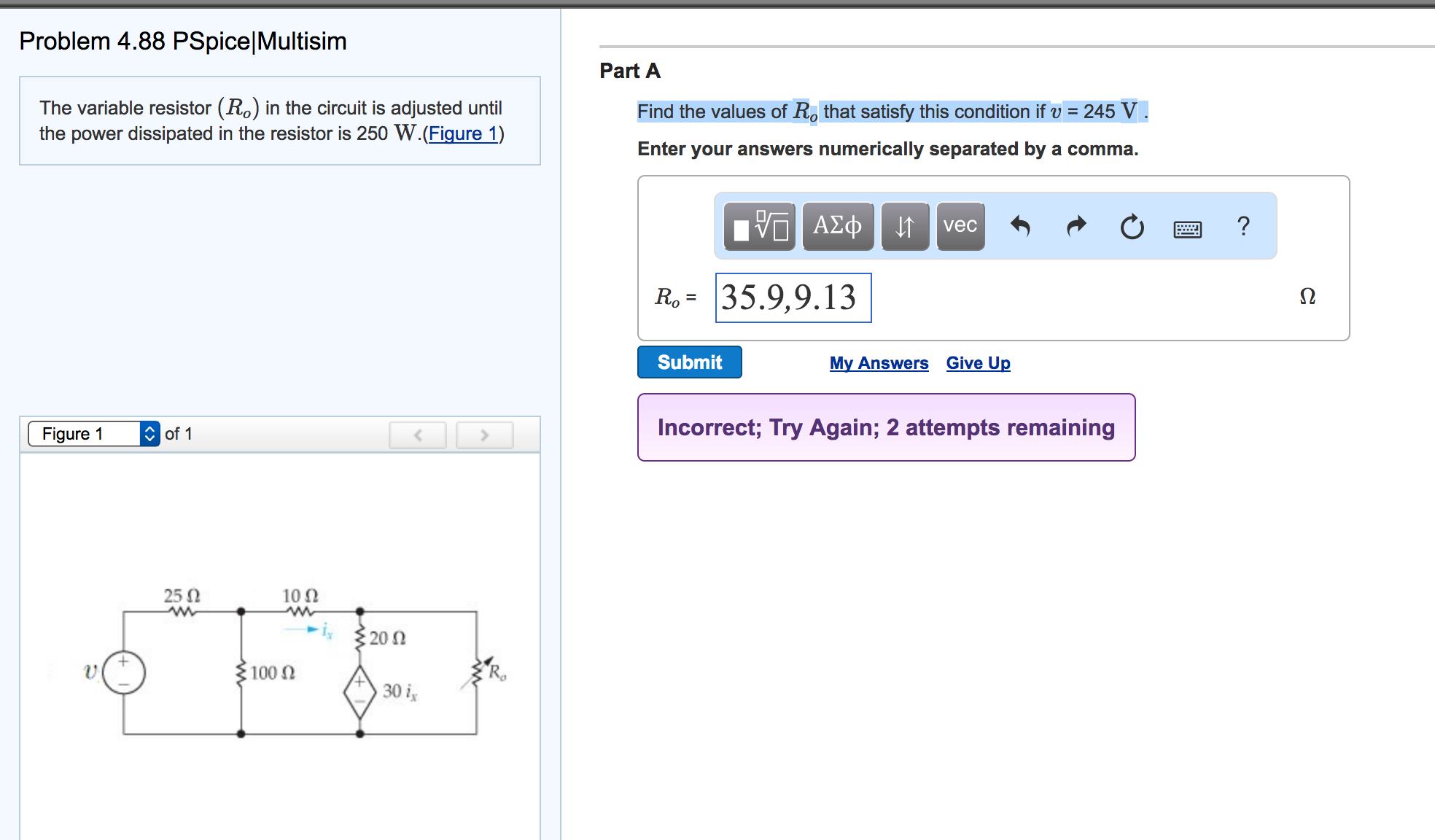 Solved The Variable Resistor In The Circuit In Fig P vrogue.co