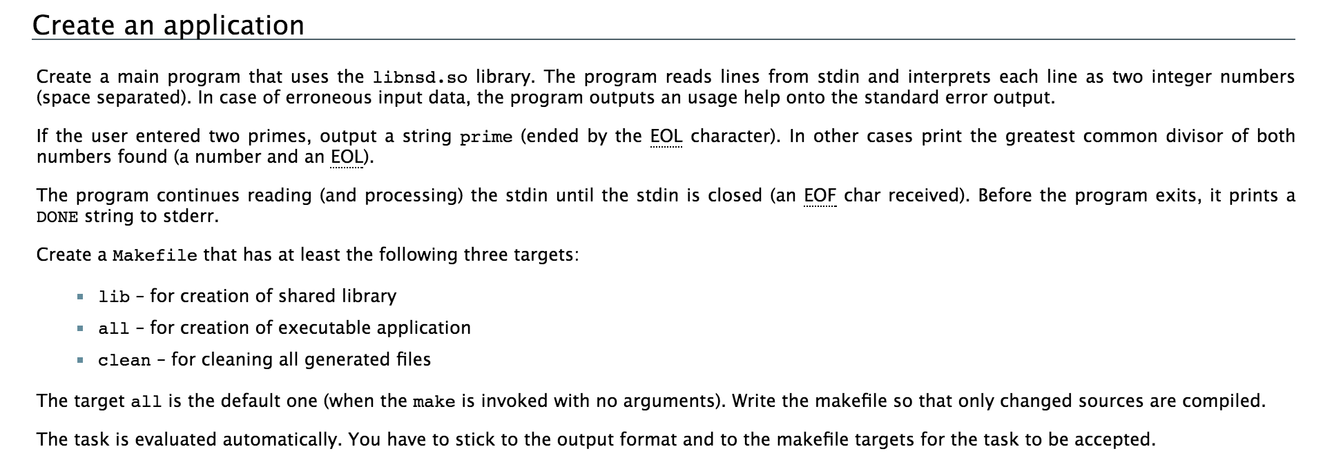 Solved Create a library Implement a Makefile that