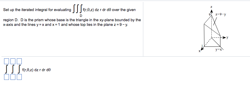 Solved Set up the iterated integral for evaluating J J J | Chegg.com