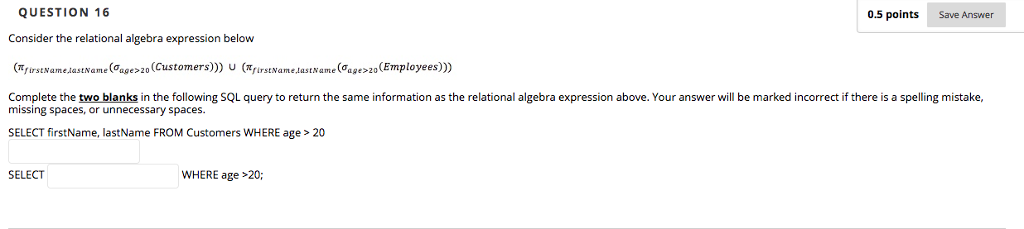 Solved QUESTION 12 1 points Save Answer Complete the four | Chegg.com