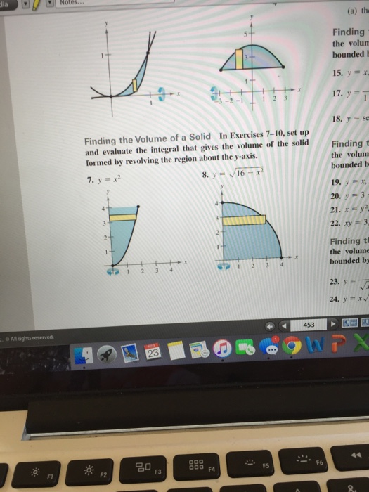 Solved Finding the Volume of a Solid In Exercises 7-10, set | Chegg.com