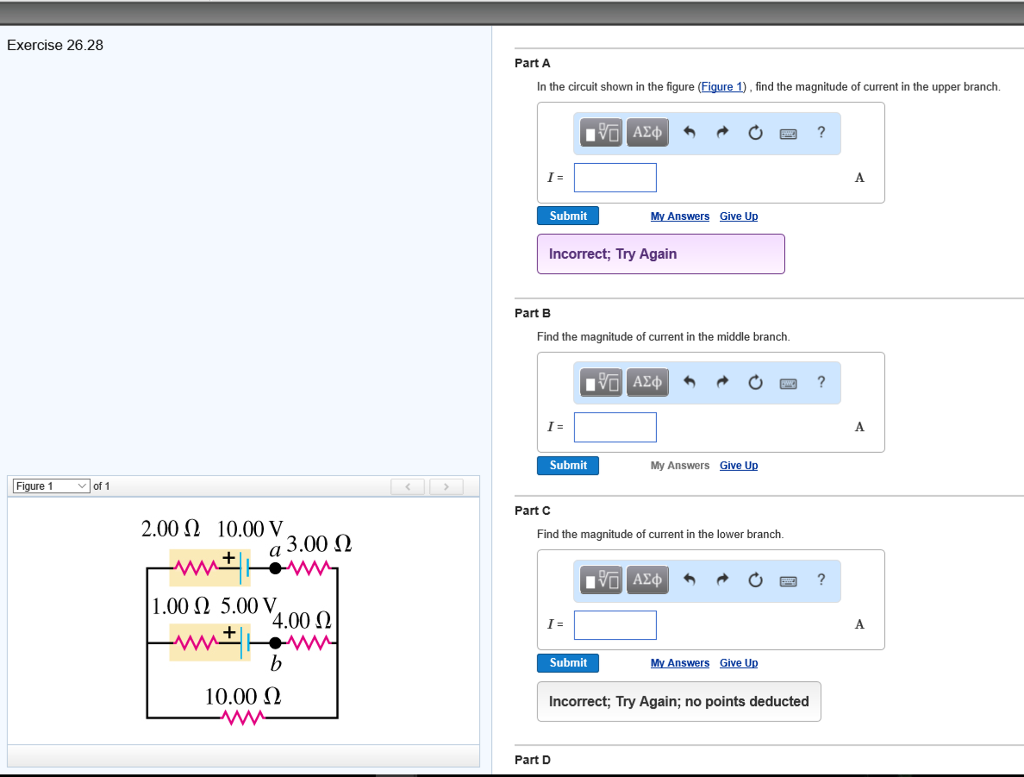 Solved In the circuit shown in the figure (Figure 1), find | Chegg.com
