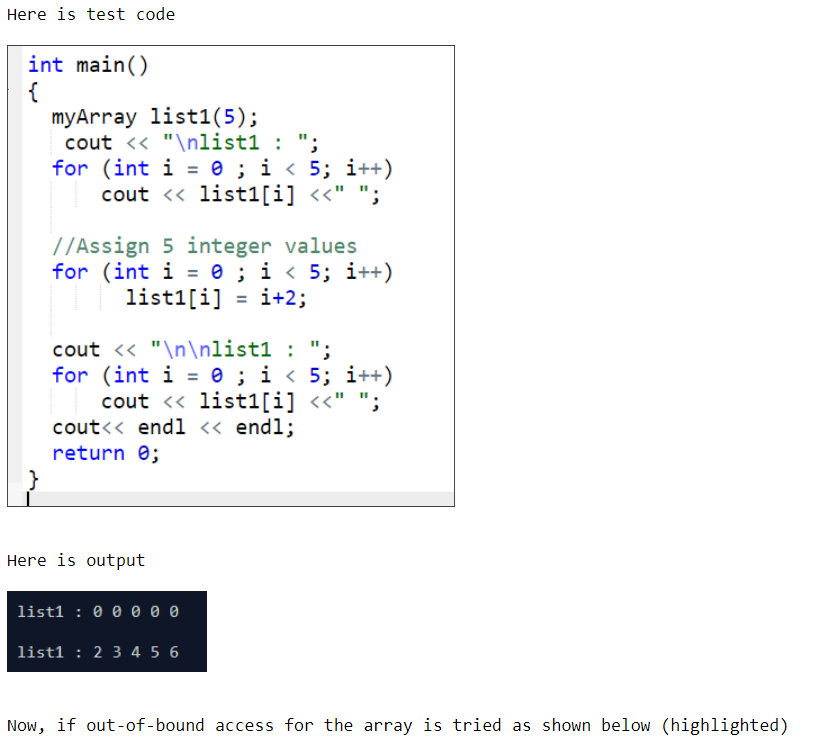 Solved In the code snippet below, the array arr is | Chegg.com