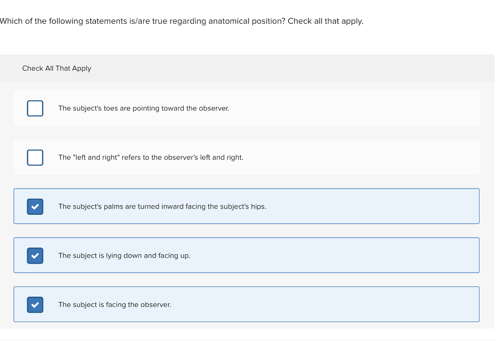 Solved Which of the following statements is/are true