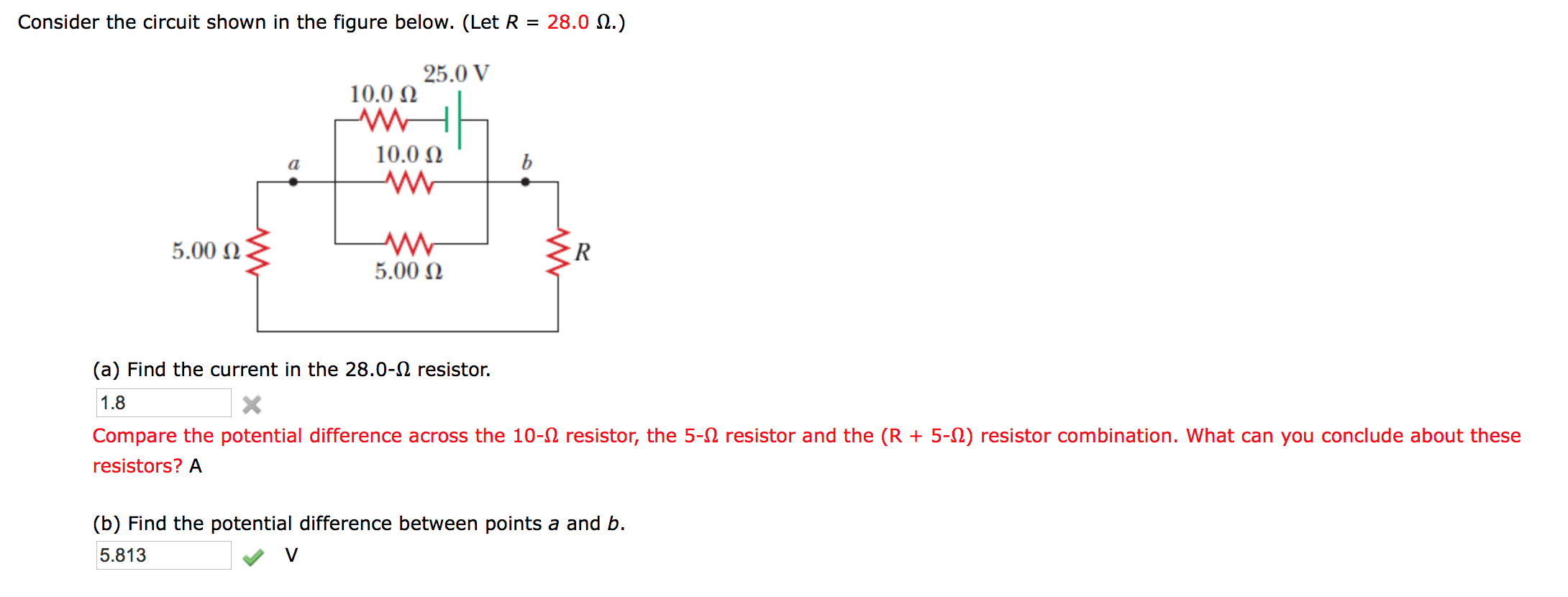 Consider The Circuit Shown In The Figure