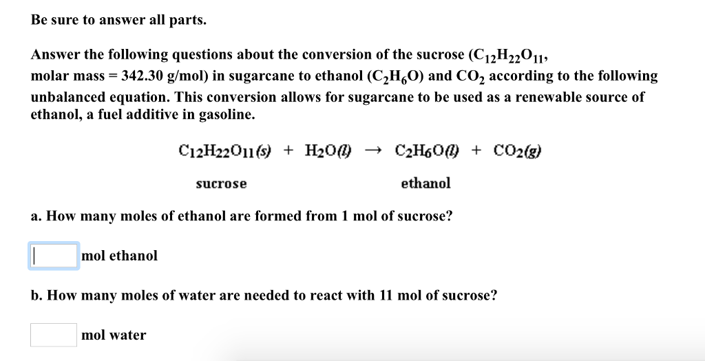Solved Be sure to enter all parts Using the balanced | Chegg.com