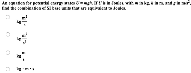 solved-an-equation-for-potential-energy-states-u-mgh-if-u-chegg