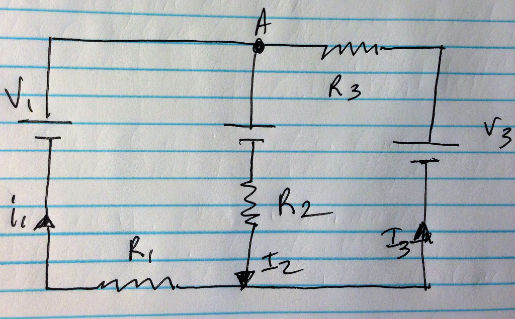Solved For the circuit shown in the figure, write the | Chegg.com