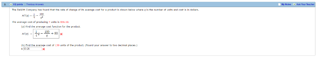 Solved I need help with takeing the integral for this, I | Chegg.com