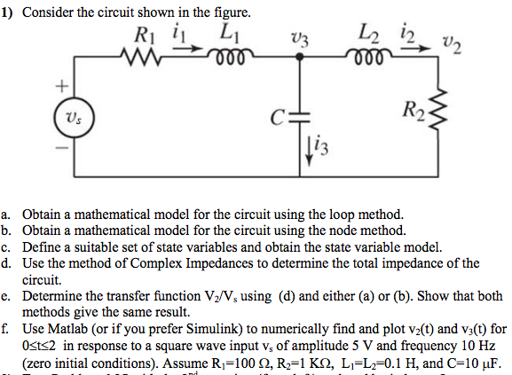 Consider The Circuit Shown In The Figure. Obtain A | Chegg.com