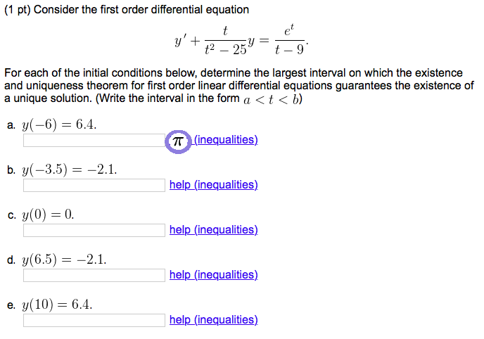 Solved Consider The First Order Differential Equation Y 6408