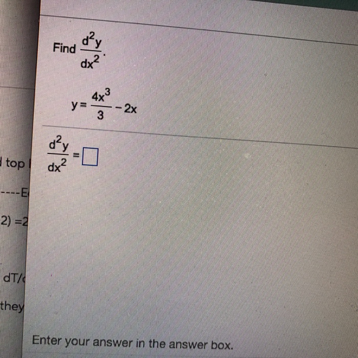 solved-find-d-2y-dx-2-y-4x-3-3-2x-chegg