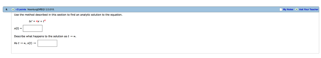 Solved Use the method described in this section to find an | Chegg.com