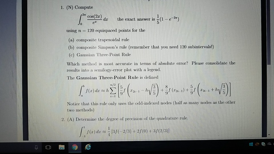 Solved 1. In Python Code please. I'm a little crunched for | Chegg.com