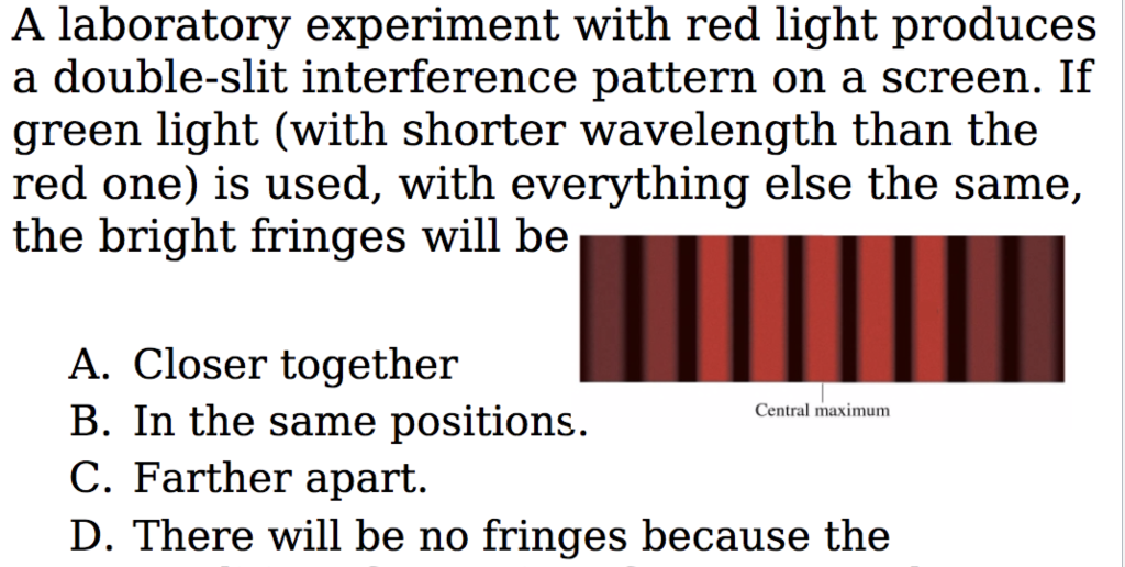 red light green light experiment