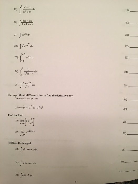 integration of 1 upon 5 4 cos x dx