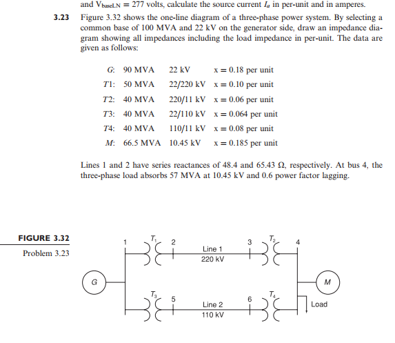 Solved and Vbasel N = 277 volts, calculate the source | Chegg.com