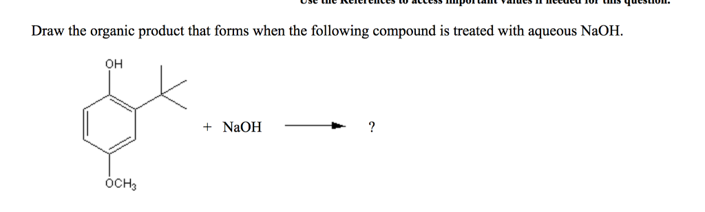 Solved Draw the organic product that forms when the | Chegg.com