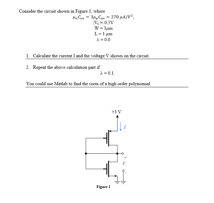 Solved Consider the circuit shown in Figure 1, where | Chegg.com