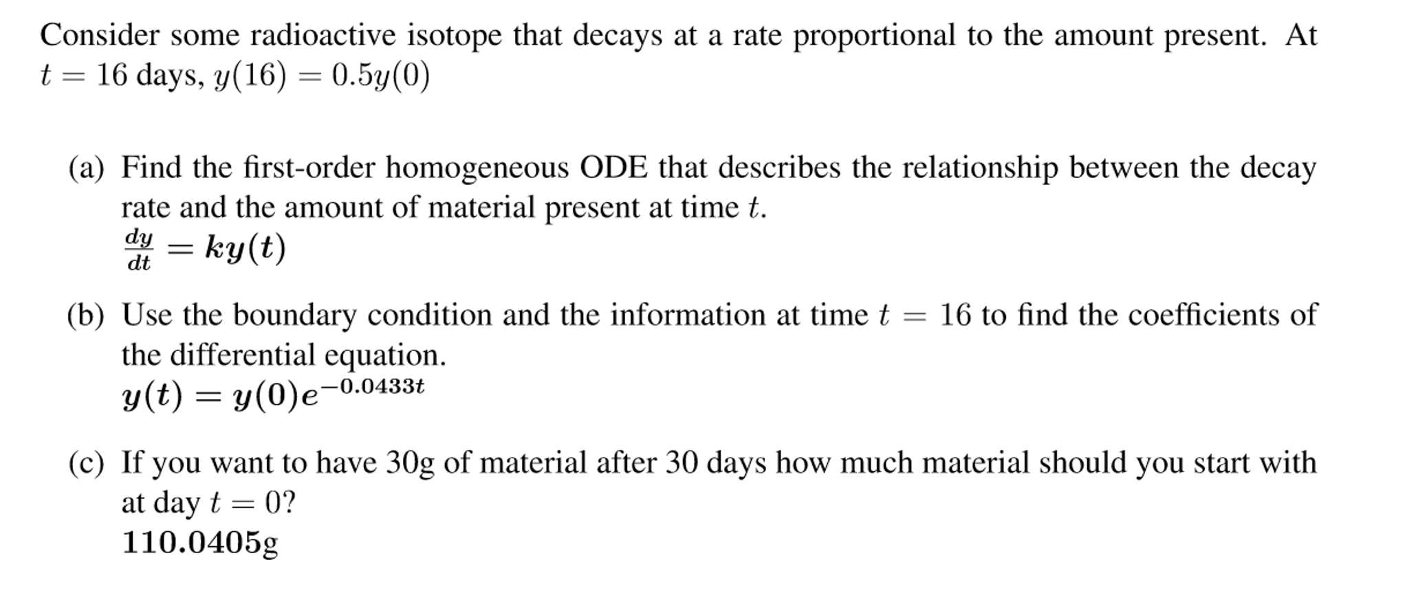 Solved Consider some radioactive isotope that decays at a