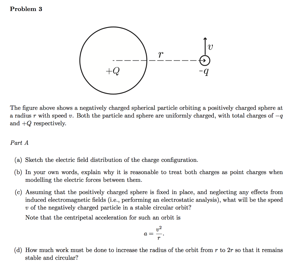 solved-problem-3-the-figure-above-shows-a-negatively-charged-chegg