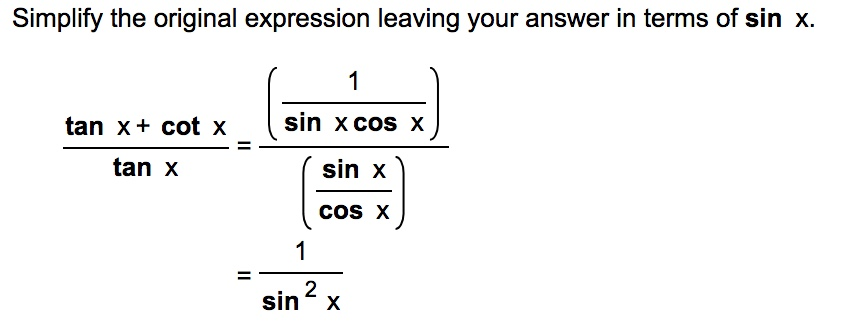 Solved Rewrite the following expression in terms of the | Chegg.com