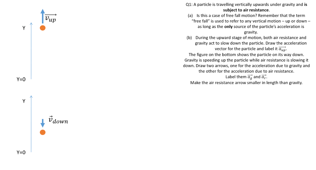 solved-q1-a-particle-is-travelling-vertically-upwards-under-chegg