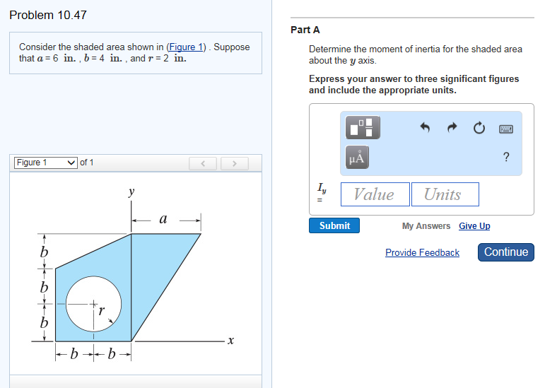 Solved Consider The Shaded Area Shown In (Figure 1). Suppose | Chegg.com