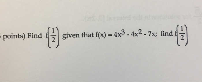 given f x )=- 4x 2 8x 11 find f (- 3