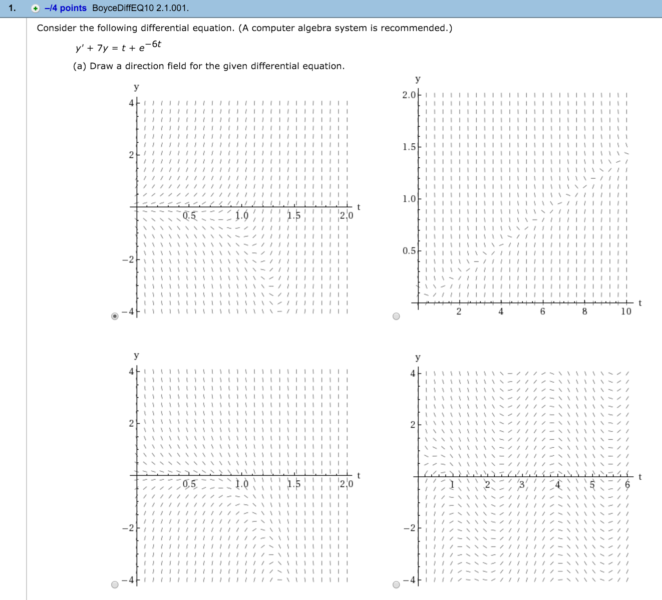 Computer algebra and differential equations