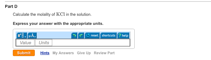 Solved q: A solution was prepared by dissolving 43.0 g of | Chegg.com