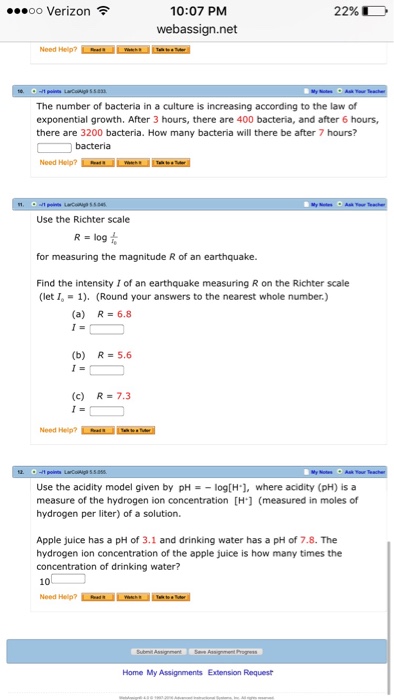 solved-the-number-of-bacteria-in-a-culture-is-increasing-chegg