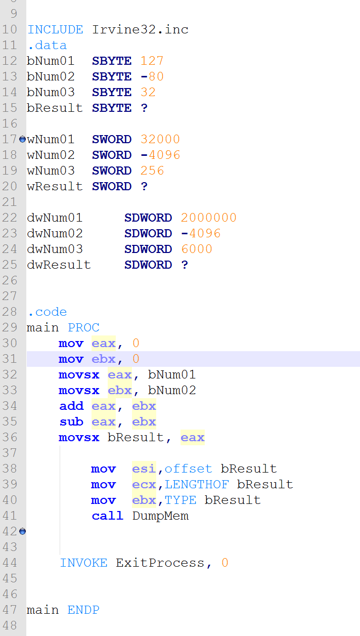 Solved Hi, in this assembly programming assignment. I am met | Chegg.com