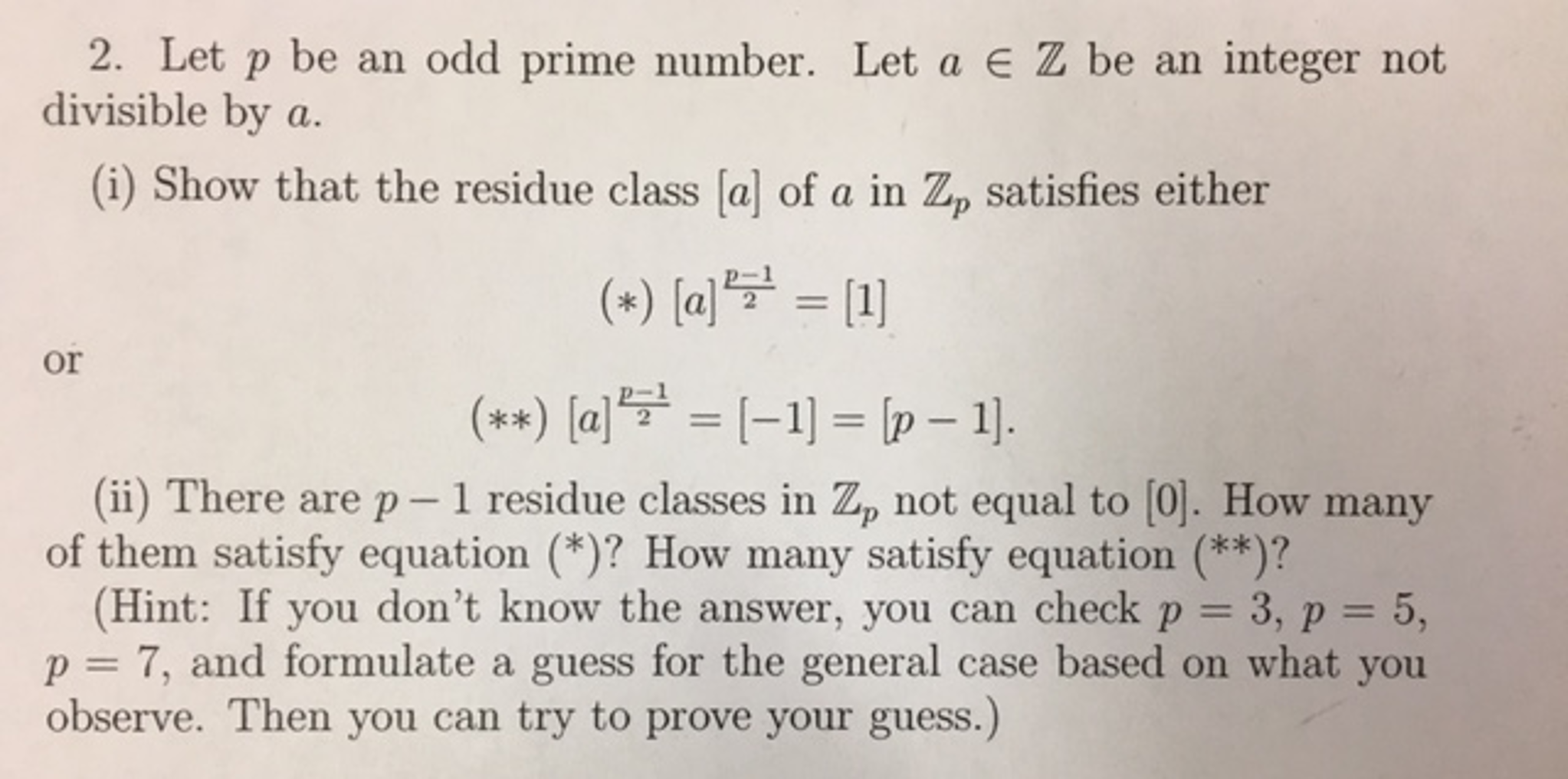 solved-let-p-be-an-odd-prime-number-let-a-epsilon-z-be-an-chegg