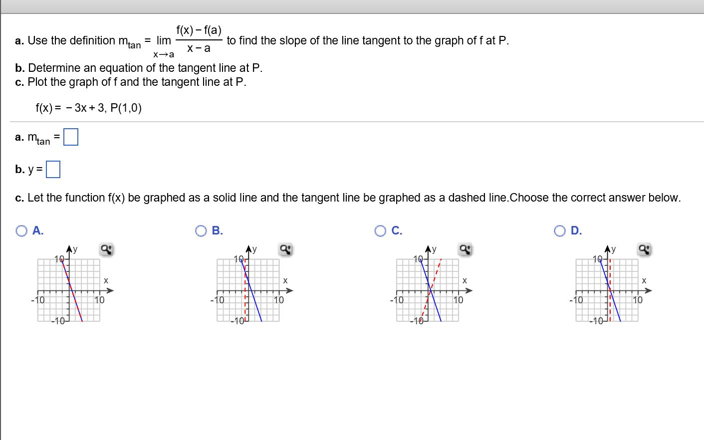 solved-use-the-definition-m-tan-lim-x-rightarrow-a-f-x-chegg