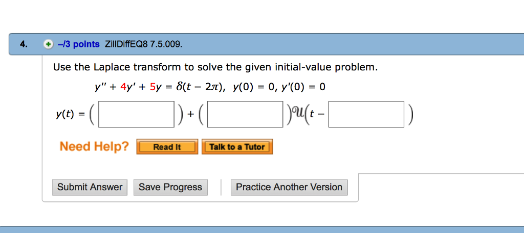 solved-use-the-laplace-transform-to-solve-the-given-chegg