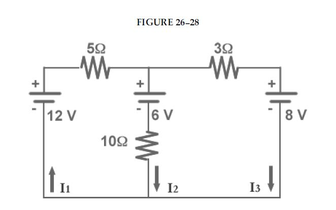Solved In Fig. 26-28, what is the value of the current | Chegg.com