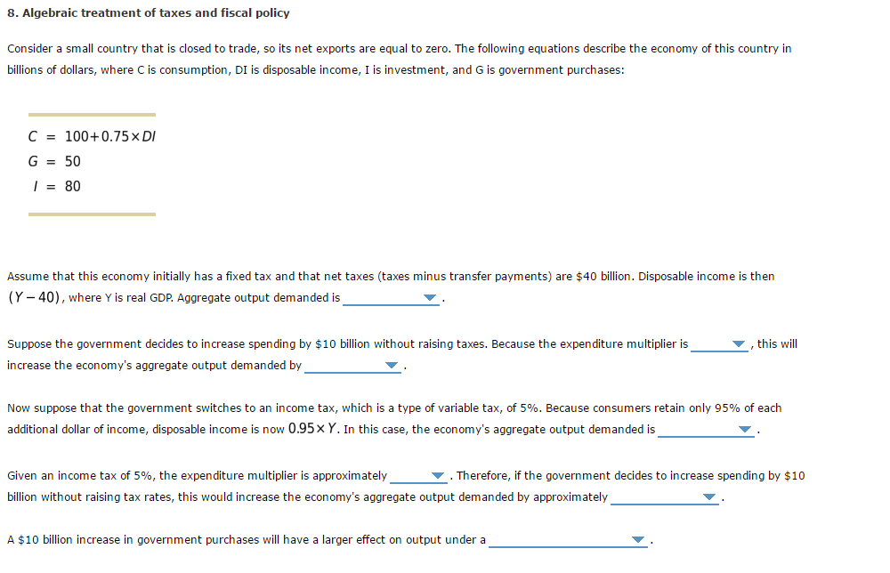 Solved Consider a small country that is closed to trade, so