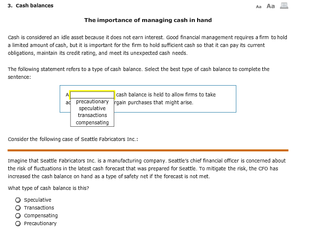 how to compute cash advance interest